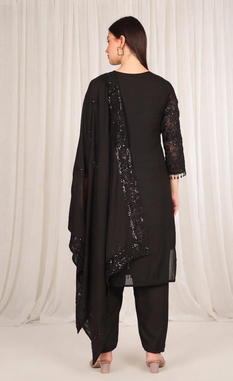 Zariyaan's Heavy Sequence 3 Pcs Suit