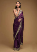 Zariyaan's Premium Silk Saree With Heavy Embroidery Work